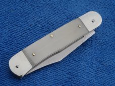 New 7-3/4" Bone Hubertus leverlock auto (110.KN.11)