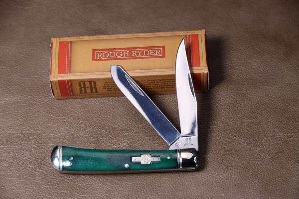 ROUGH RYDER TURQUOISE SMOOTH BONE TRAPPER RR1253 ROUGH RYDER TURQUOISE SMOOTH BONE TRAPPER RR1253