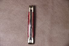 ROUGH RYDER RED JIGGED BONE WHITTLER FOLDING KNIFE RR282