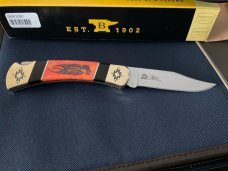 Brian Yellowhorse Custom Buck 110 : Spirit Chief Lockback
