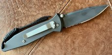 Microtech Socom From 1998, Dual Action Function, Black Part Serrated Blade, Unused 