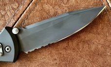 Microtech Socom From 1998, Dual Action Function, Black Part Serrated Blade, Unused 