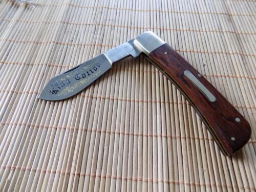 Never used Cotton Sampler-Bulldog Knife-No Box