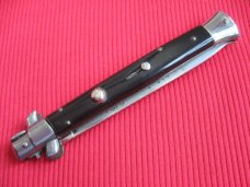 Vintage Italian 11" Vendetta Corsa Style Horn Stiletto Switchblade Knife.