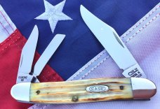 Case xx Whittler With Second Cut Bone Handle -MCMXCV -SC6308 SS -NOS