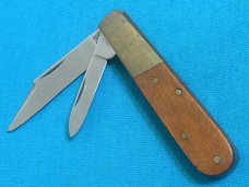 VINTAGE KABAR KA-BAR 1014 USA BARLOW BAREHEAD FOLDING POCKET KNIFE KNIVES OLD