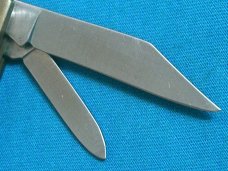 VINTAGE KABAR KA-BAR 1014 USA BARLOW BAREHEAD FOLDING POCKET KNIFE KNIVES OLD