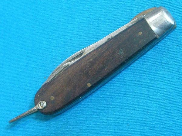 VINTAGE TL 29 ELECTRICIANS LINEMANS MONARCH 2235 JAPAN FOLDING POCKET BAREHEAD KNIFE KNIVES OLD