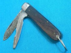 VINTAGE TL 29 ELECTRICIANS LINEMANS MONARCH 2235 JAPAN FOLDING POCKET BAREHEAD KNIFE KNIVES OLD
