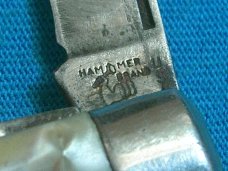 VINTAGE HAMMER BRAND USA SLEEVEBOARD FOLDING POCKET PEN JACK KNIFE KNIVES OLD
