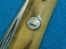 VINTAGE IMPERIAL ENGLAND SERPENTINE STOCKMAN FOLDING POCKET HUNTING PEN JACK KNIFE KNIVES OLD