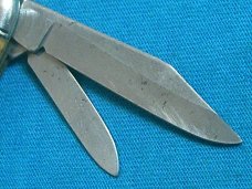 VINTAGE IMPERIAL ENGLAND SERPENTINE STOCKMAN FOLDING POCKET HUNTING PEN JACK KNIFE KNIVES OLD