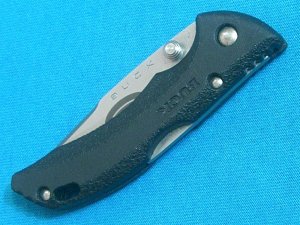 BUCK USA 284 THUMB STUD TACTICAL LOCKBACK HUNTING SKINNING FOLDING POCKET KNIFE KNIVES HYSPECO AD