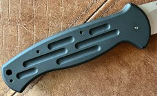 Al Mar / Benchmade AFO Switchblade Knife, Part Serrated Blade, Unused 
