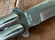 Benchmade Jody Sampson Handground Balisong aka Butterfly Knife, Original Sheath, Used 