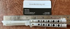 Benchmade Model 11 Balisong aka Butterfly Knife, Used 