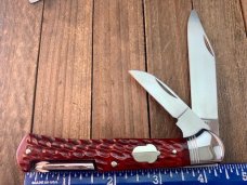 Cattaraugus Cutlery by A.G. Russell for the KCC Red Jigged Bone 1992 Seki Japan