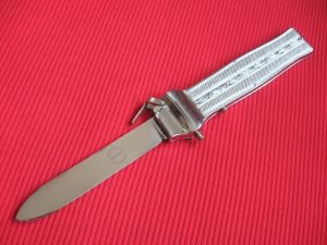 Vintage BONSA Solingen Germany Trap Door OTF Switchblade Knife