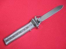 Vintage BONSA Solingen Germany Trap Door OTF Switchblade Knife