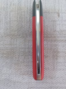 DrT Carbonquartz Whittier..red scales...black bolsters..all Carbonquartz..coa.