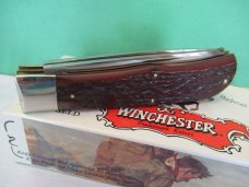 Winchester Burnt Orange Bone Rifle Series Large Trapper Model # W1529103 1/2