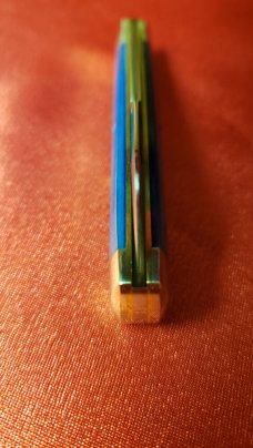 Great Eastern Cutlery Smooth Blue Camel Bone 493121 New in Tube, Mint Condition!