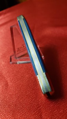 Great Eastern Cutlery Smooth Blue Camel Bone 493121 New in Tube, Mint Condition!