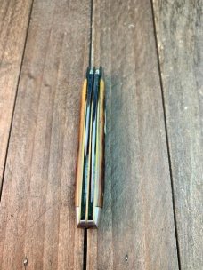 Robeson MasterCraft by Queen Peanut Amber Jigged Bone 1 of 200
