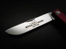 Great Eastern Cutlery #71 Bullnose Red Linen Micarta GEC 715121