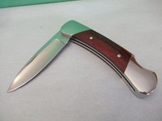 Buck Duke, English Script Stamp, Rosewood Handles ,Pre Date Code Model #500
