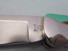 Buck Duke, English Script Stamp, Rosewood Handles ,Pre Date Code Model #500