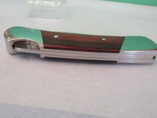 Buck Duke, English Script Stamp, Rosewood Handles ,Pre Date Code Model #500