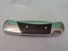 Buck Duke, English Script Stamp, Rosewood Handles ,Pre Date Code Model #500