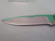 Buck Micarta Handle Pre Date Code English Script Stamp Model # 501 
