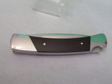 Buck Micarta Handle Pre Date Code English Script Stamp Model # 501 