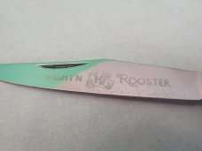 Fight'N Rooster Frank Buster Bone Stag Trapper EDC