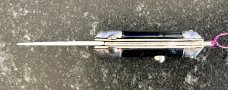 Rare Bambi Miniature Switchblade Keychain Knife, Made By Farfalli In Italy, Marked ITALY 