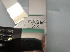 Case XX 1940 to 1964 Red Bone Discontinued Jack Pattern # 62024 1/2  