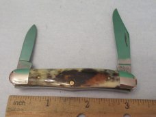 Case XX 1981 Appaloosa Bone Half Whittler Pattern # A6208