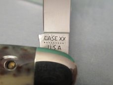 Case XX 1981 Appaloosa Bone Half Whittler Pattern # A6208