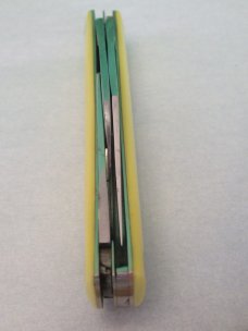 Case XX 1977 Yellow Birds   Eye Stockman Pattern # 33092