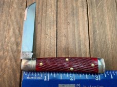 Great  Eastern Cutlery Northfield 49 Garnet Red Lambs Foot Blade 2021
