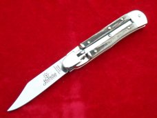 New 5-3/4" Stag Horn Hubertus leverlock auto (110.HH.08) II
