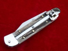 New 5-3/4" Stag Horn Hubertus leverlock auto (110.HH.08) II