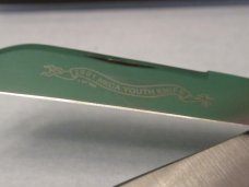 Schatt & Morgan Blue Bone 2001 NKCA Youth Knife 