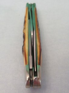 Case XX 1977 Stag Blue Scroll Stockman Pattern # 5347 SSP