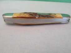 Case XX 1977 Stag Blue Scroll Stockman Pattern # 5347 SSP