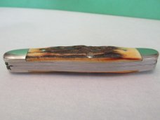 Case XX 1977 Stag Blue Scroll Stockman Pattern # 5347 SSP