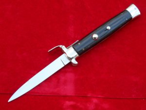 Rare Vintage Italian OTF Automatic Brazilian horn (inox Depose)