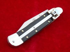 New 5-3/4" Ebonywood Hubertus leverlock auto (110.Hz.08)